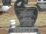 GROBLER Johannes Hermanus 1935-1984 & Bettie Gertruida 1931-2005