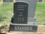 STANDER J.J. 1949-1998
