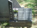 SNYMAN Frikkie 1915-1996 & Hantie 1916-2004