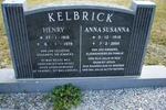 KELBRICK Henry 1916-1978 & Anna Susanna 1916-2005