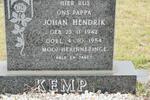 KEMP Johan Hendrik 1942-1984