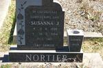 NORTIER Susanna J. 1898-1984