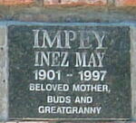 IMPEY Inez May 1901-1997