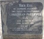 ELS Christiaan Phillippus 1874-1959