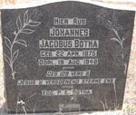 BOTHA Johannes Jacobus 1875-1948