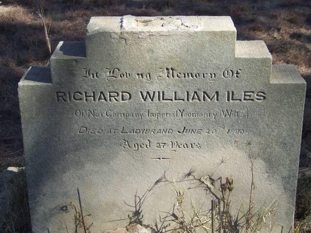 ILES Richard William -1900