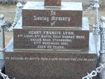 LYON Henry Francis -1901