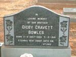 BOWLES Digby Gravett 1907-1981