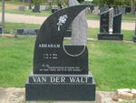 WALT Abraham, van der 1954-2002