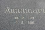VERMAAK Piet 1915-1997 & Annamari 1913-1986 