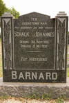 BARNARD Schalk Johannes 1881-1957