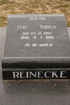REINECKE Isie Tobia 1902-1992