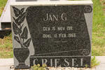GRIESEL Jan G. 1911-1966