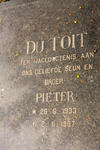 TOIT Pieter, du 1933-1967