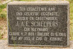 SCHEEPERS J.A.E. nee KLEYNHANS 1898-1968
