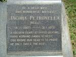 MORROW Jacoba Petronella nee NELL 1907-1971