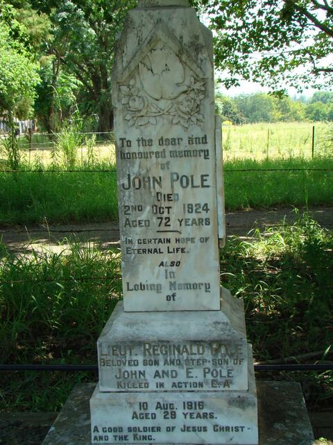 POLE John -1924 :: POLE Reginald -1916