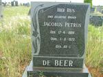 BEER Jacobus Petrus, de 1909-1972