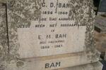 BAM C.D. 1856-1940 & E.M. MALHERBE 1854-1943