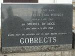 GOBREGTS Michiel de Kock 1864-1967 & Helena Aletta PEROLD 1868-1962