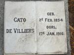 VILLIERS Cato, de 1854-1916