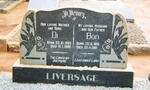 LIVERSAGE Bon 1891-1961 & Di 1893-1989