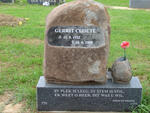 CLOETE Gerrit 1932-2008