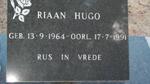 HUGO Riaan 1964-1991