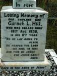 HILL  Garnet L.  -1938