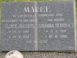 MAREE Casper Jacobus 1904-1988 & Johanna Henrika T. 1906-2000