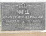 MAREE Johannes Petrus 1894-1986 & Elsie Magdalena V.D. LINDE 1898-1979