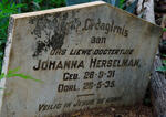 HERSELMAN Johanna 1931-1935