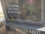 GRUNDLING Johanna Helena Albertha 1921-1986