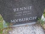 MYBURGH Bennie nee SPIES -1990