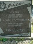WATT Jacobus Stephanus, van der 1894-1964