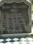 OLIVIER Michiel Christoffel 1889-1964