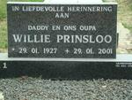 PRINSLOO Willie 1927-2001