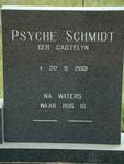 SCHMIDT Psyche nee CASTELYN -2001