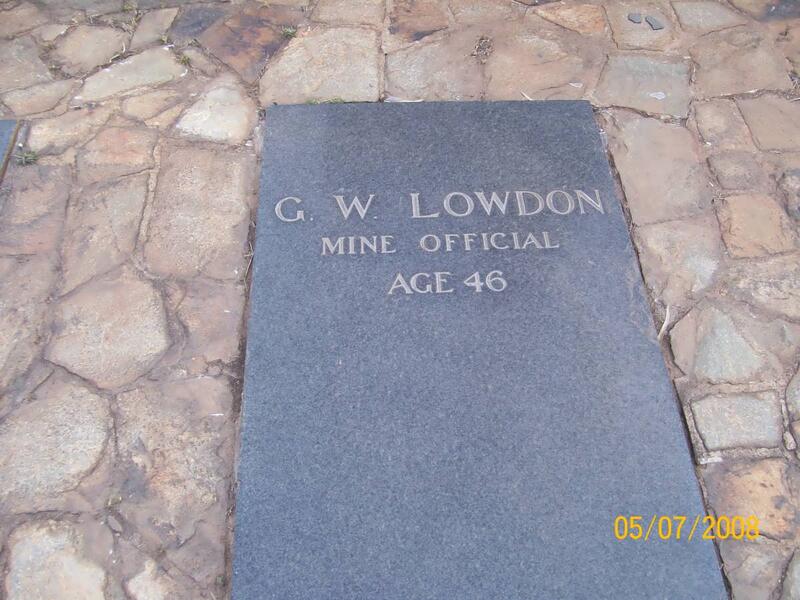 LOWDON G.W.