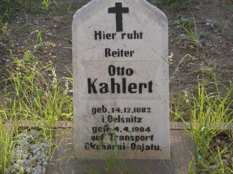 KAHLERT Otto 1882-1904