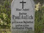 AULICH Paul 1882-1905