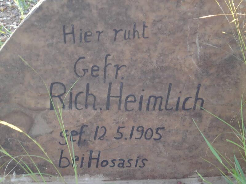 HEIMLICH Rich  -1905