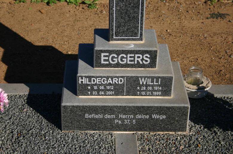 EGGERS Willi 1914-1999 & Hildegard 1912-2001