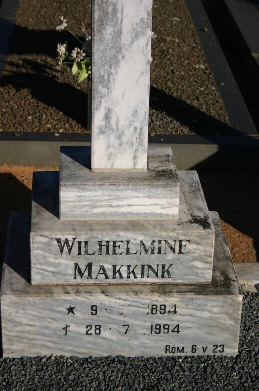 MAKKINK Wilhelmine 1894-1994