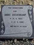 BREDENKAMP Annie 1902-1980
