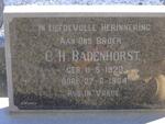 BADENHORST C.H. 1920-1964