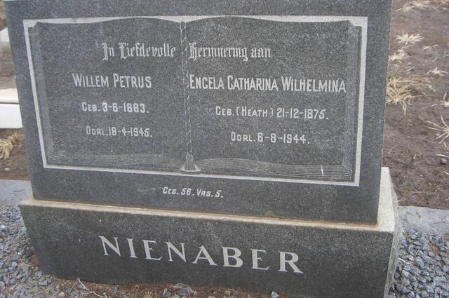 NIENABER Willem Petrus 1883-1945 & Engela Catharina Wilhelmina HEATH 1875-1944