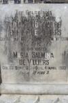 VILLIERS Thomas Johannes Henning, de 1848-1906 :: DE VILLIERS Maria Salmina 1897-1903