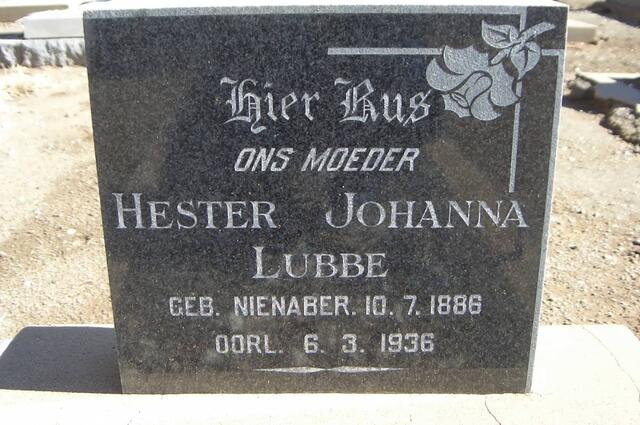 LUBBE Hester Johanna 1886-1936