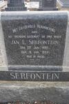 SERFONTEIN Jan L. 1880-1944